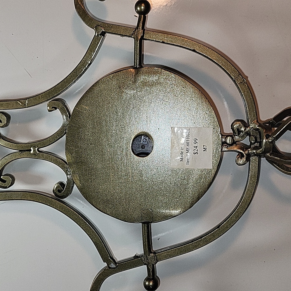 Bronze Plated Quartz Clock - Picture 8 of 14